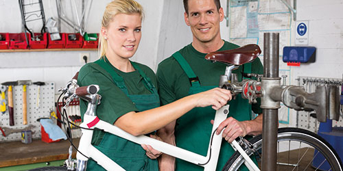 Zweiradmechatroniker/in - Fahrradtechnik