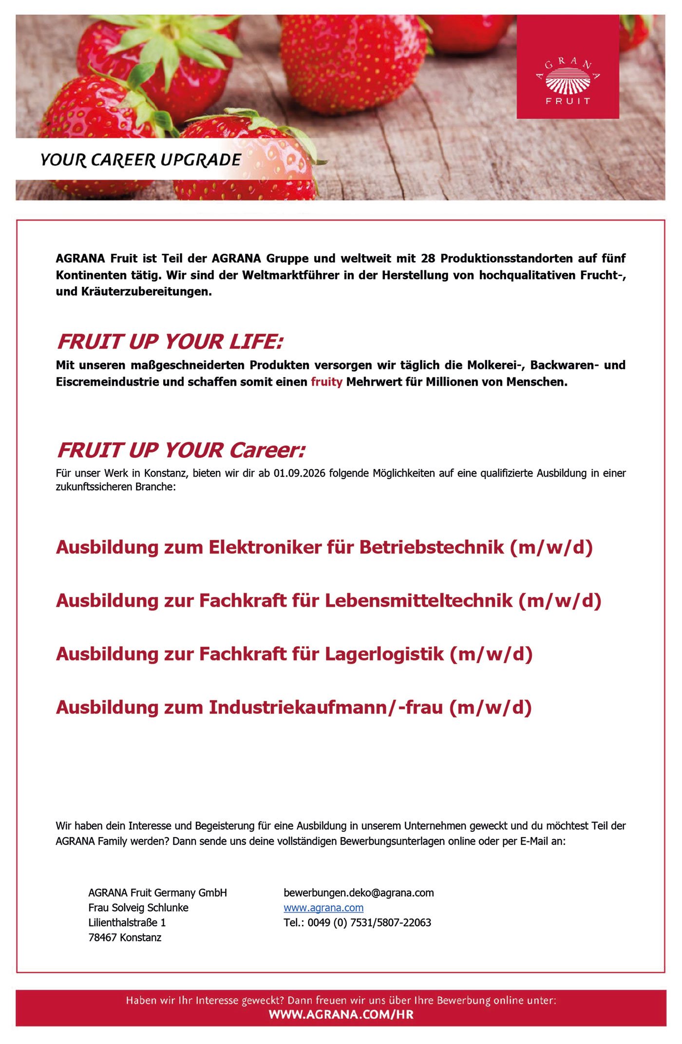 Agrana Fruit Germany GmbH