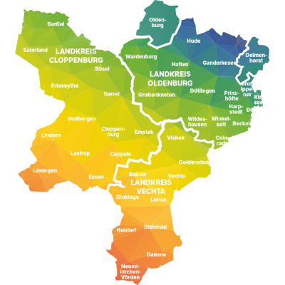Oldenburger Münsterland, Stadt und Landkreis Oldenburg 2025
