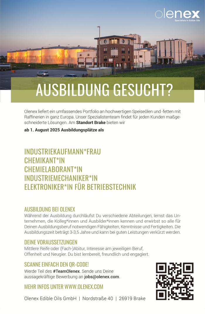Olenex Edible Oils GmbH