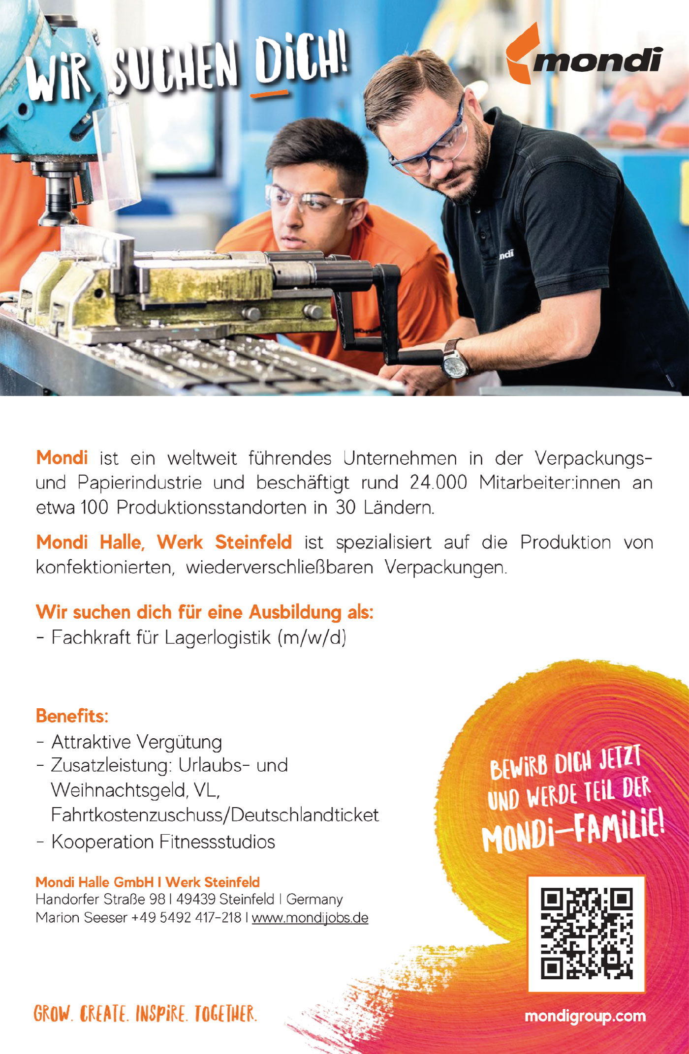 Mondi Halle GmbH, plant Steinfeld