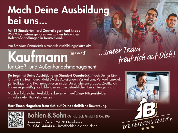 Bohlen & Sohn GmbH & Co. KG Osnabrück