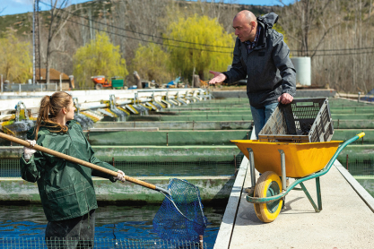 Fischwirt/in - Aquakultur und Binnenfischerei Fischwirt/in - Aquakultur und Binnenfischerei
