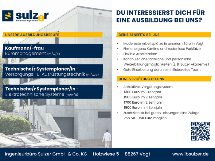 Ingenieurbüro Sulzer GmbH & Co. KG Ingenieurbüro Sulzer GmbH & Co. KG